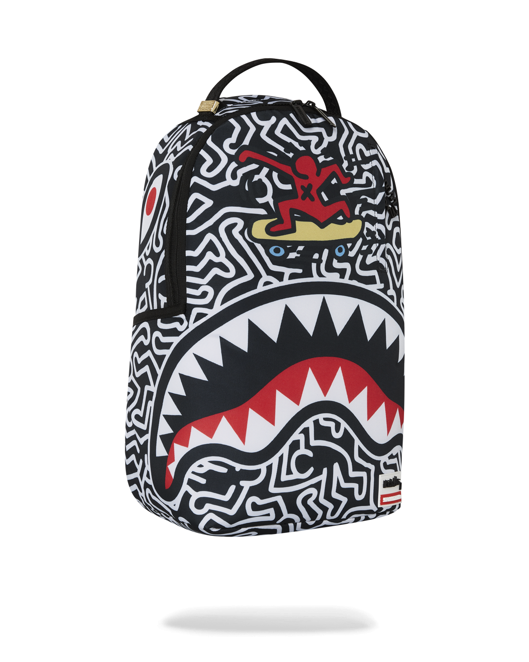 KEITH HARING SKATER GUY DLXSR BACKPACK