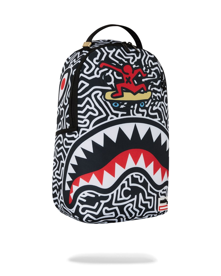 KEITH HARING SKATER GUY DLXSR BACKPACK