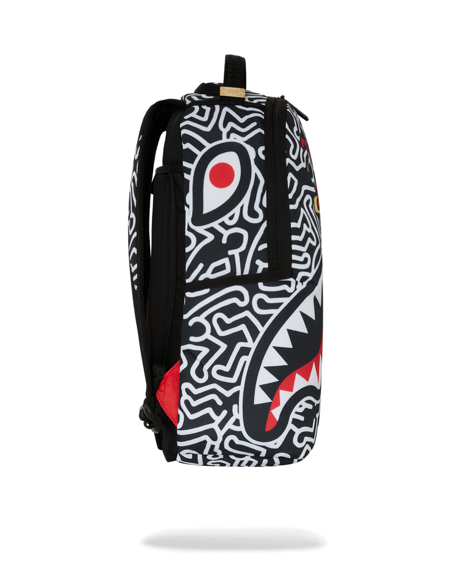 KEITH HARING SKATER GUY DLXSR BACKPACK