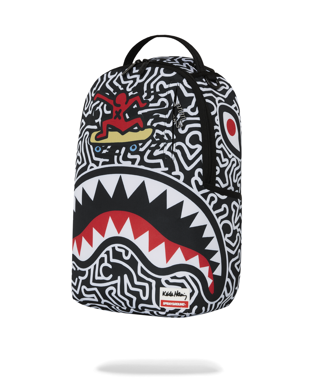 KEITH HARING SKATER GUY DLXSR BACKPACK