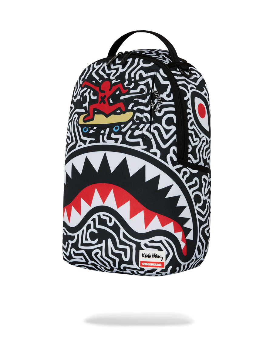 KEITH HARING SKATER GUY DLXSR BACKPACK