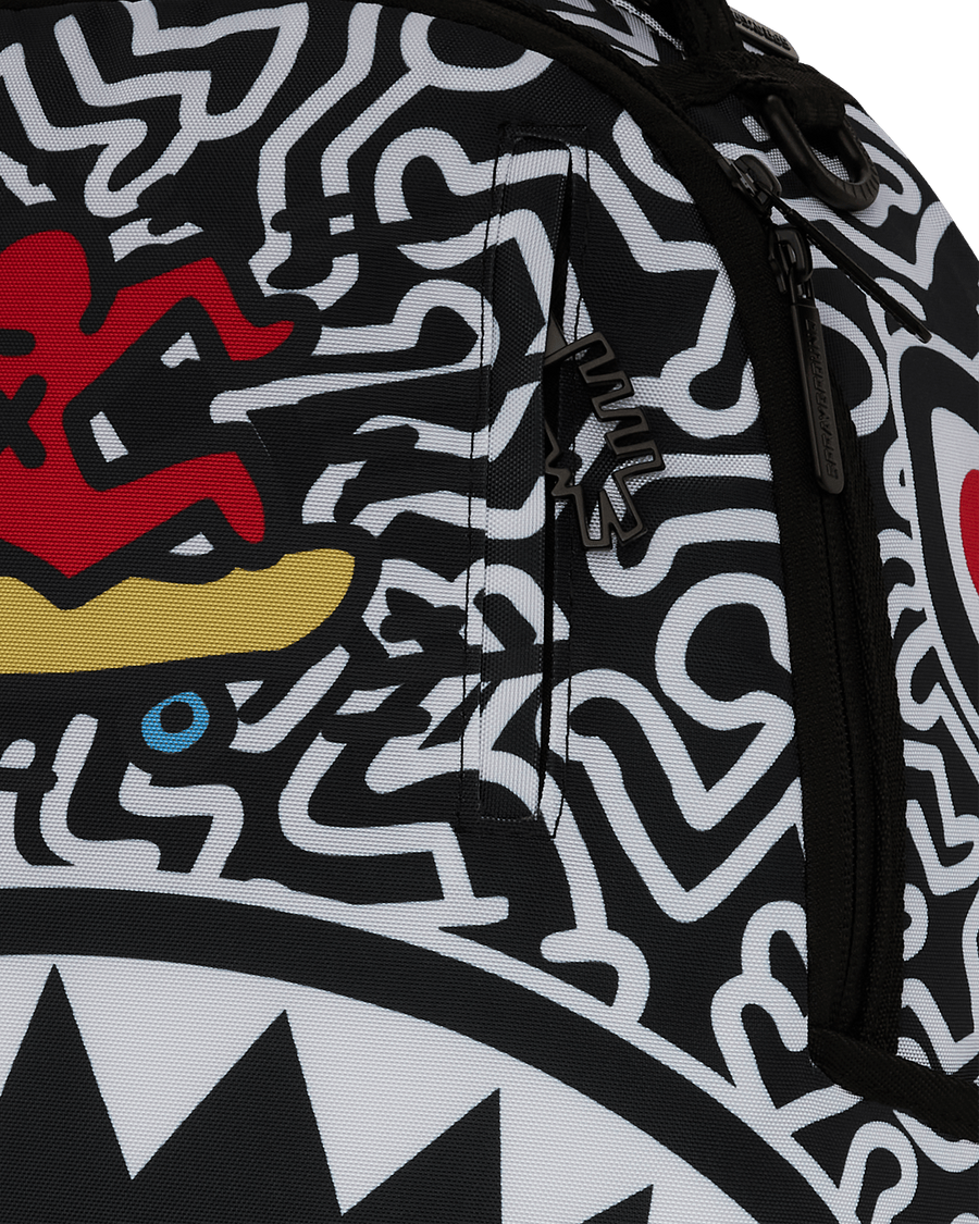 KEITH HARING SKATER GUY DLXSR BACKPACK