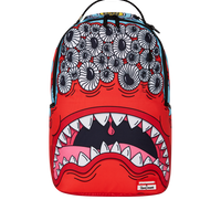 JORGE RODRIGUE EYEZ RED MONSTER BACKPACK