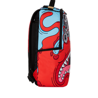 JORGE RODRIGUE EYEZ RED MONSTER BACKPACK