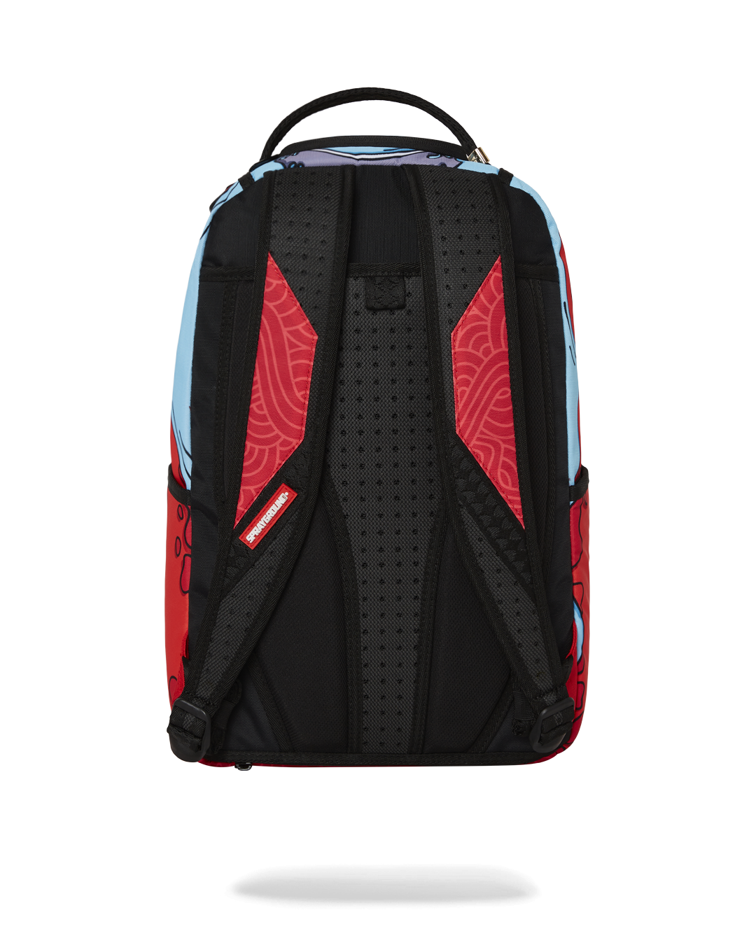 JORGE RODRIGUE EYEZ RED MONSTER BACKPACK