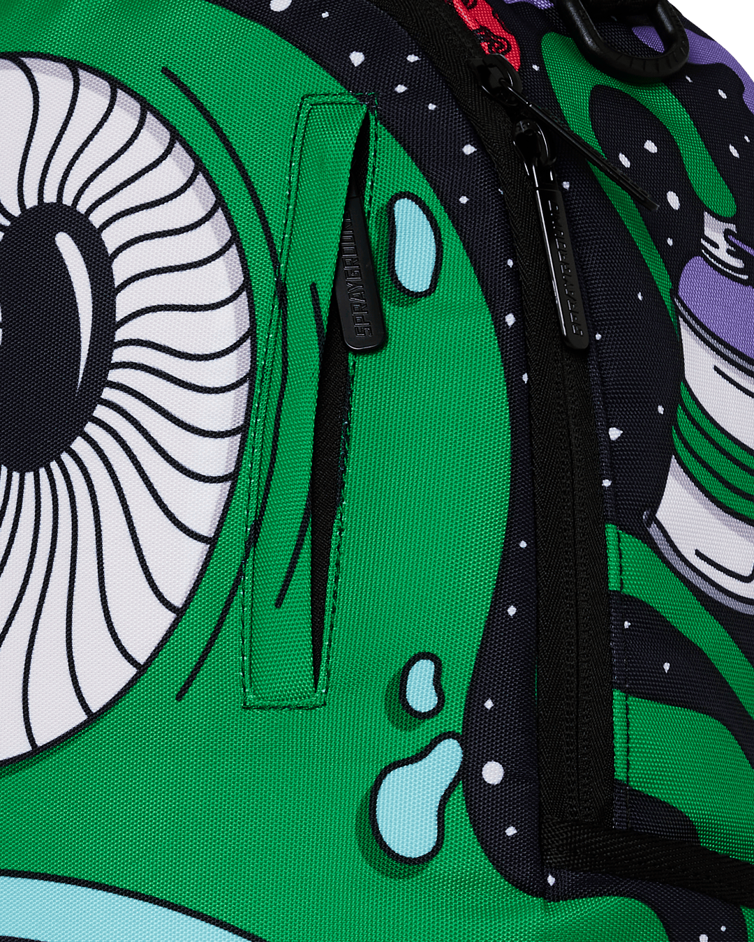 JORGE RODRIGUEZ GREEN ALIEN BACKPACK