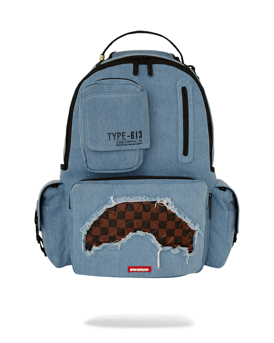 DENIM SHARK BITE SPEC OPS DLX BACKPACK