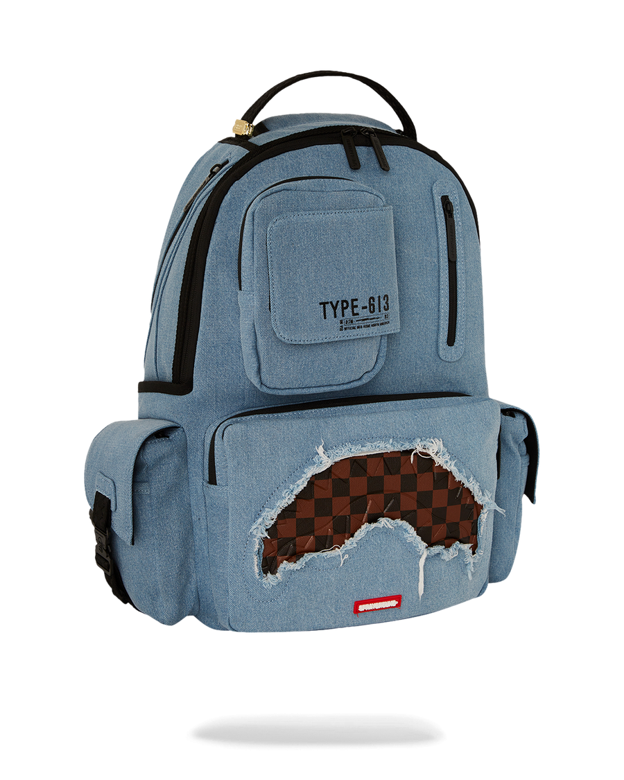 DENIM SHARK BITE SPEC OPS DLX BACKPACK