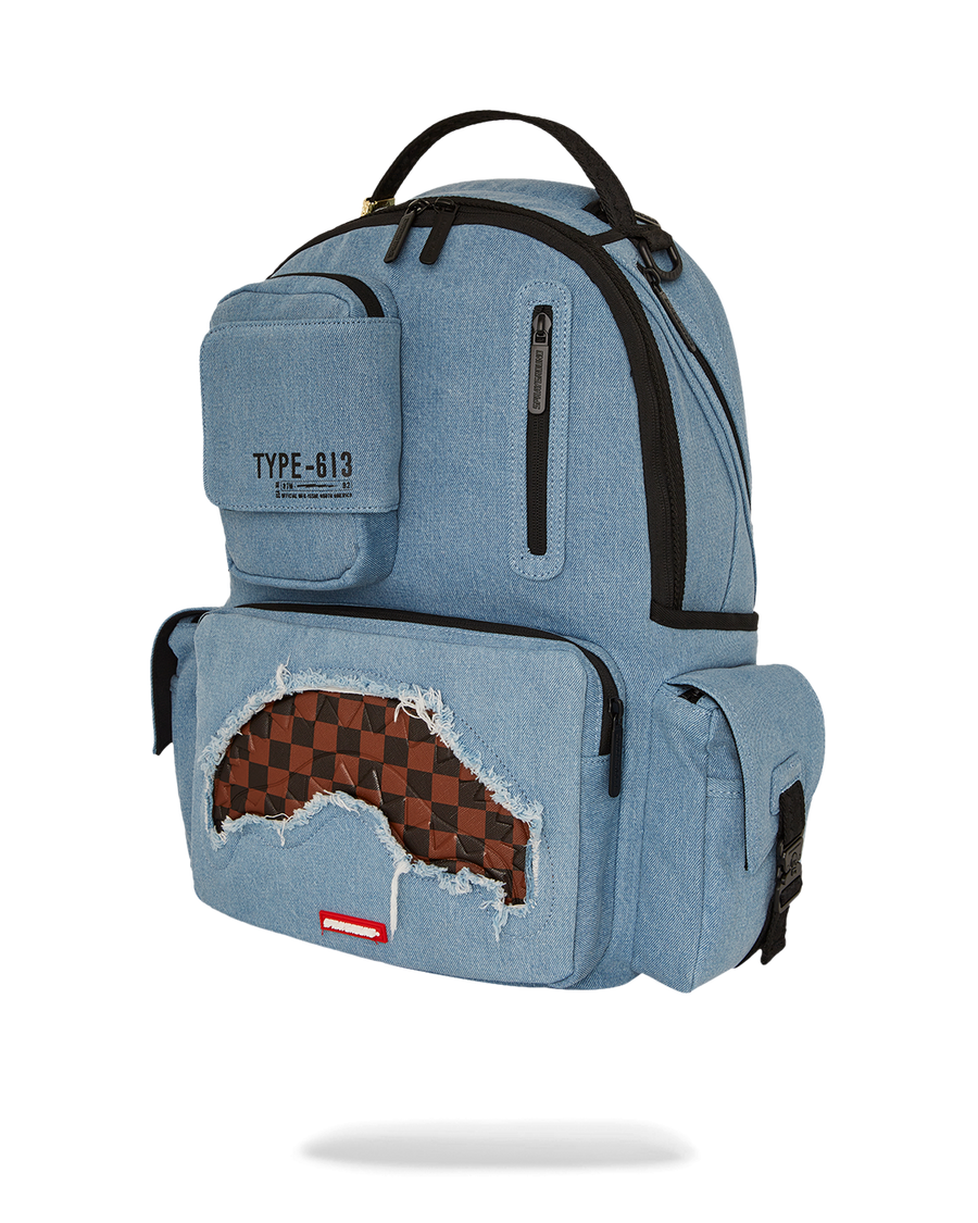 DENIM SHARK BITE SPEC OPS DLX BACKPACK