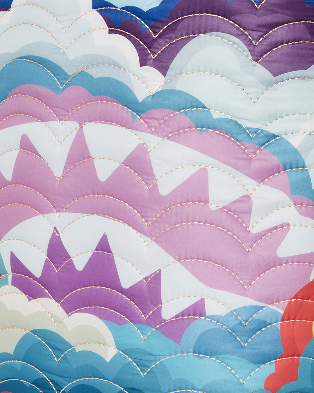 QUILTED CLOUD SHARK DLXS BACKPACK