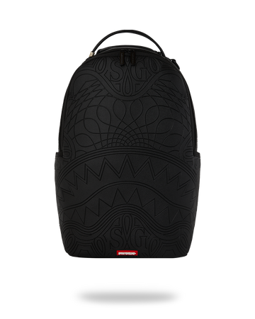 TONAL MONOGRAM EMBOSS SHARK DLX BACKPACK