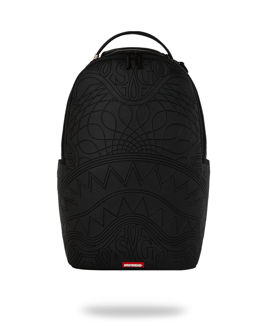 TONAL MONOGRAM EMBOSS SHARK DLX BACKPACK
