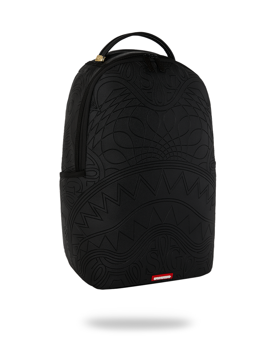 TONAL MONOGRAM EMBOSS SHARK DLX BACKPACK