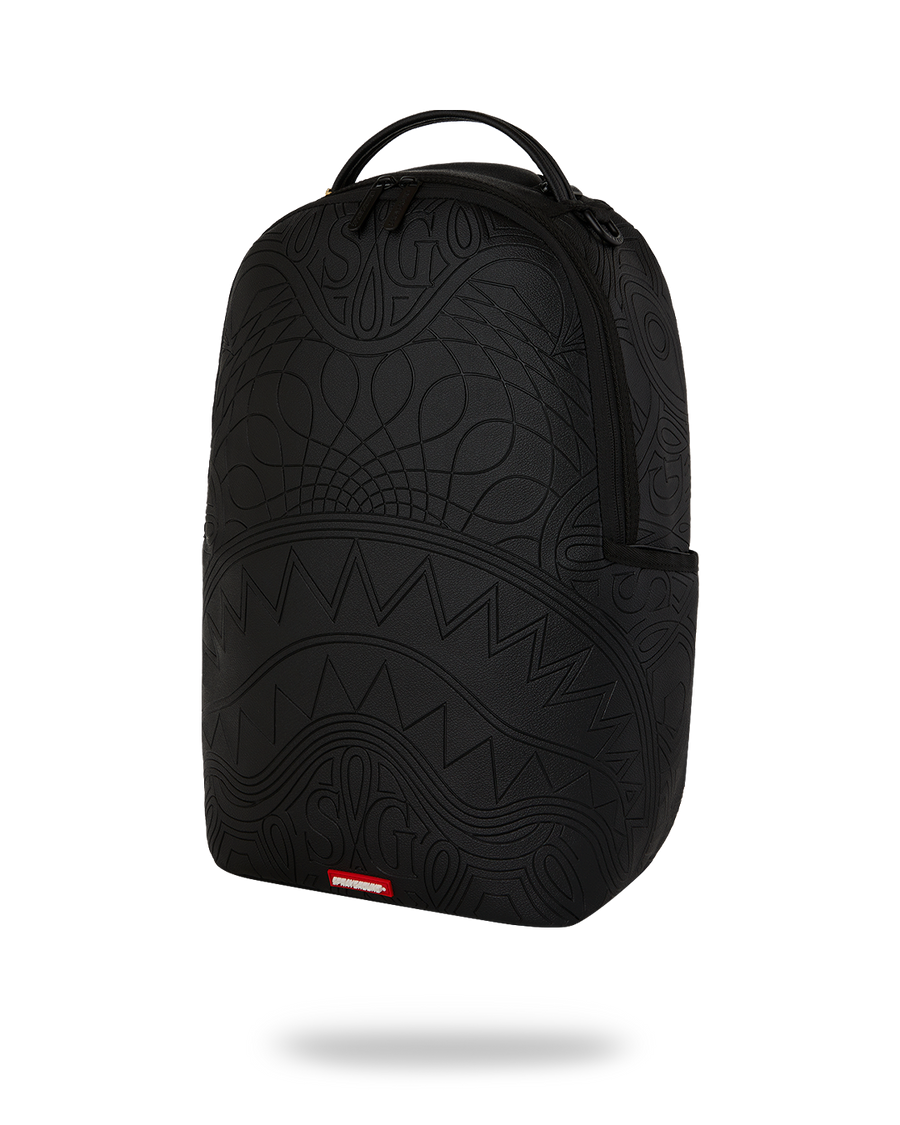 TONAL MONOGRAM EMBOSS SHARK DLX BACKPACK