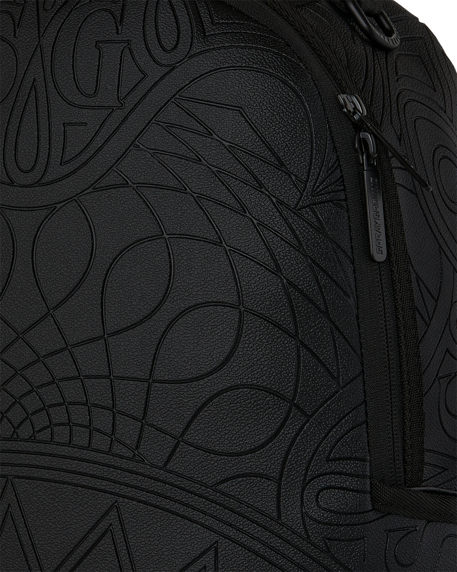 TONAL MONOGRAM EMBOSS SHARK DLX BACKPACK