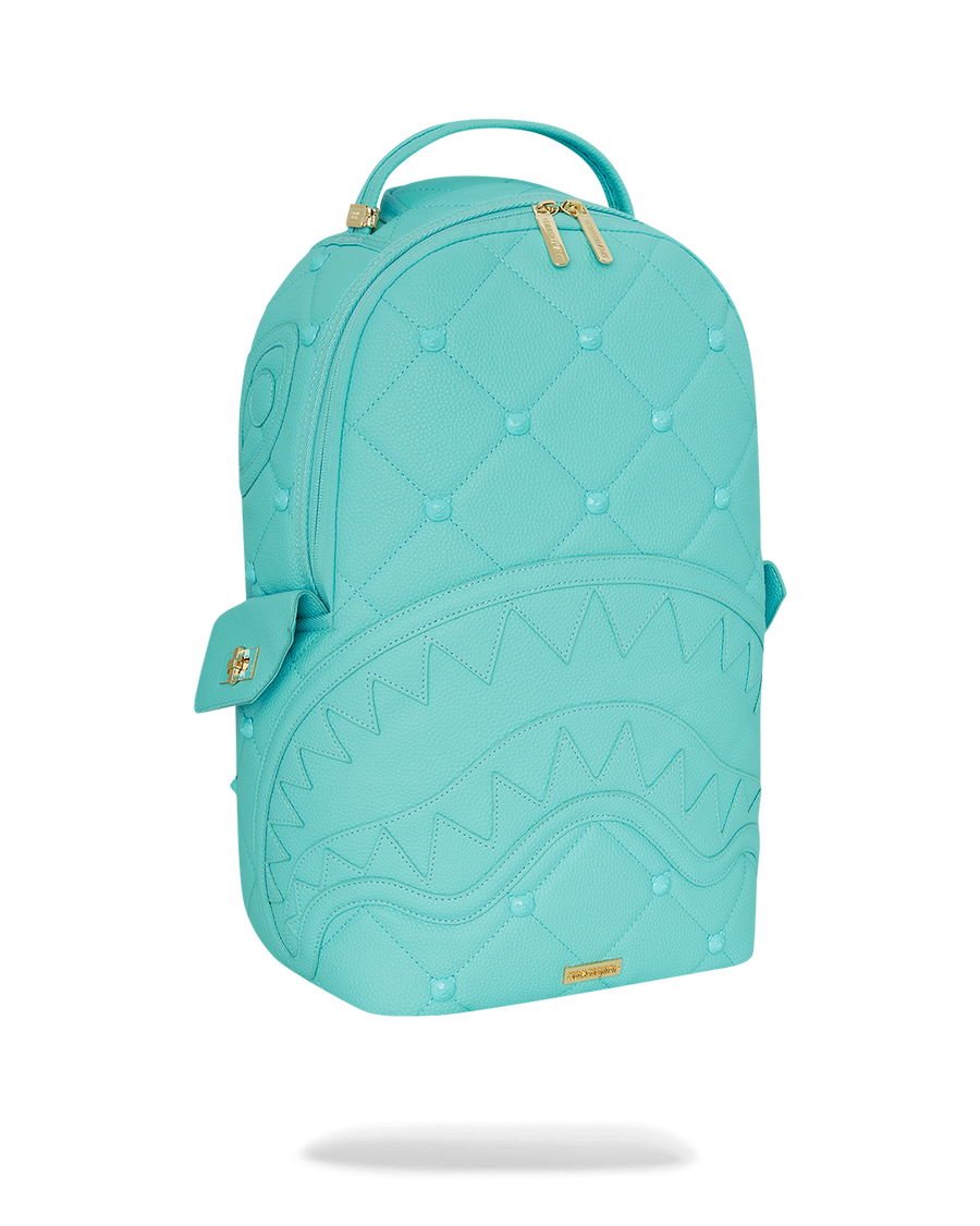 TURQ BLUE STUD DLXSV BACKPACK