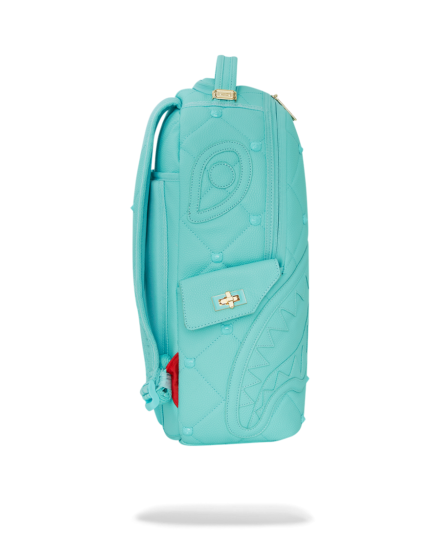 TURQ BLUE STUD DLXSV BACKPACK