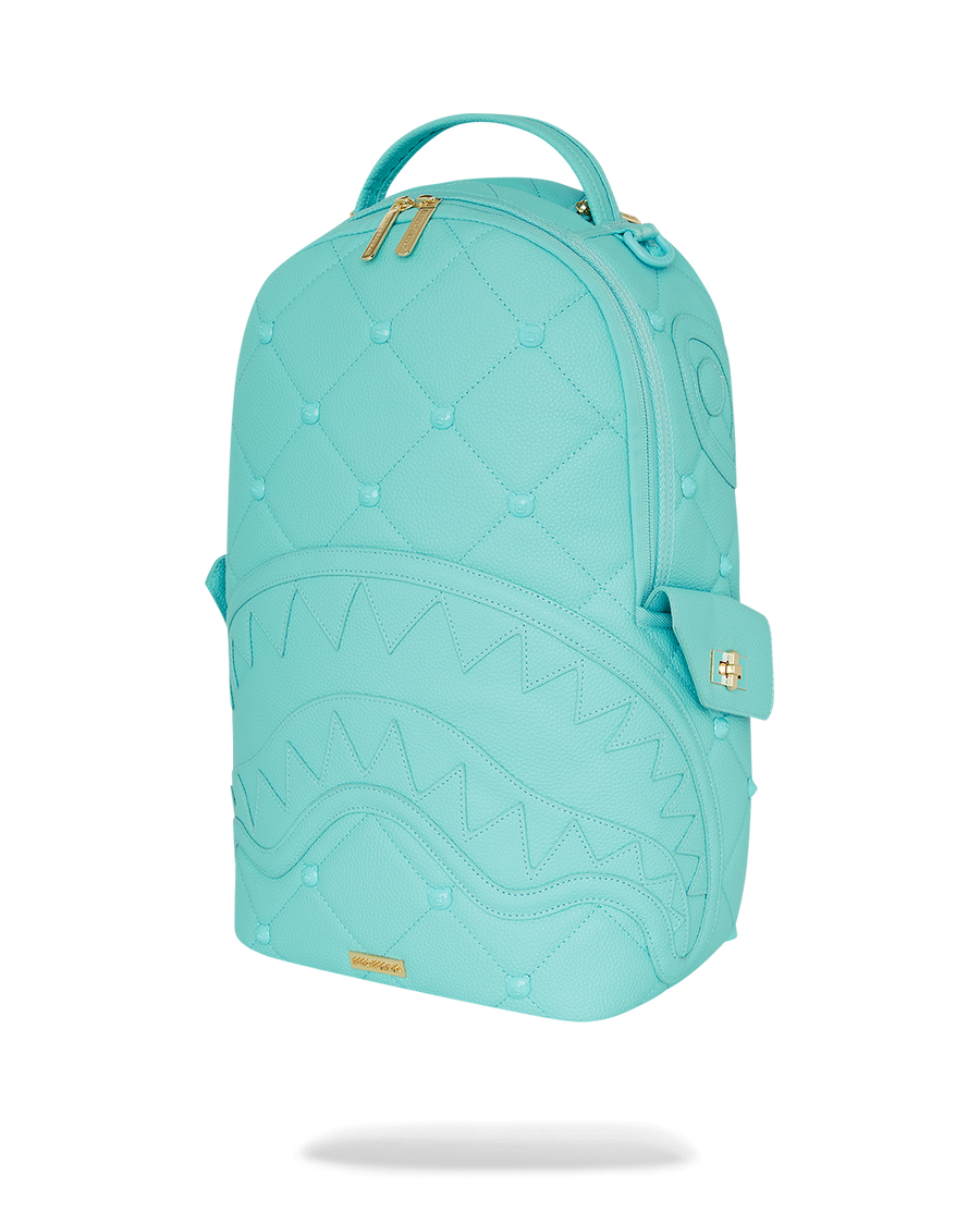 TURQ BLUE STUD DLXSV BACKPACK