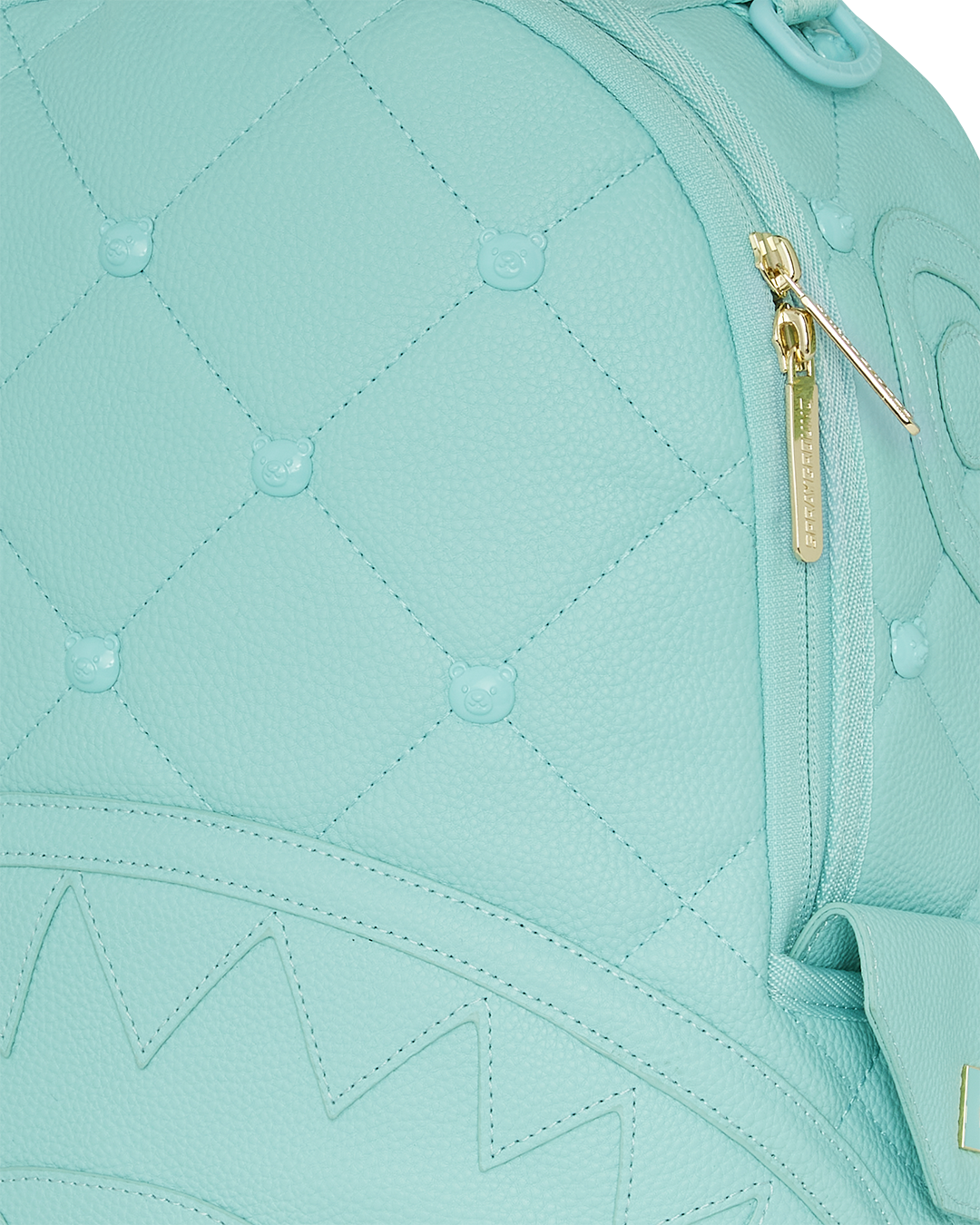 TURQ BLUE STUD DLXSV BACKPACK