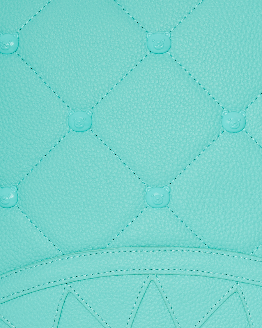 TURQ BLUE STUD DLXSV BACKPACK