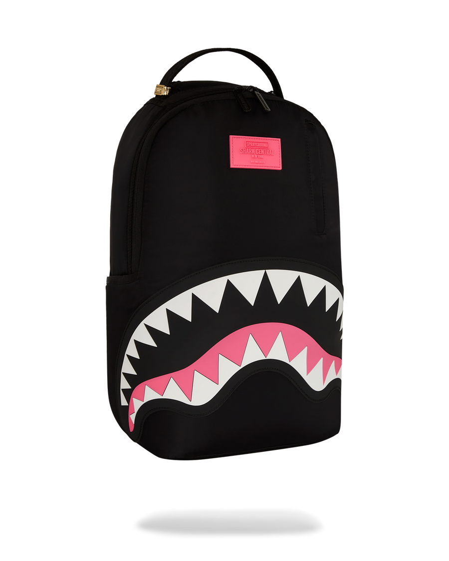 SHARK CENTRAL NYLON BLACK PINK