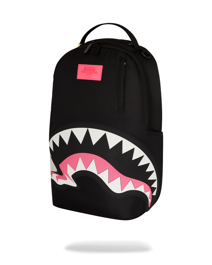 SHARK CENTRAL NYLON BLACK PINK