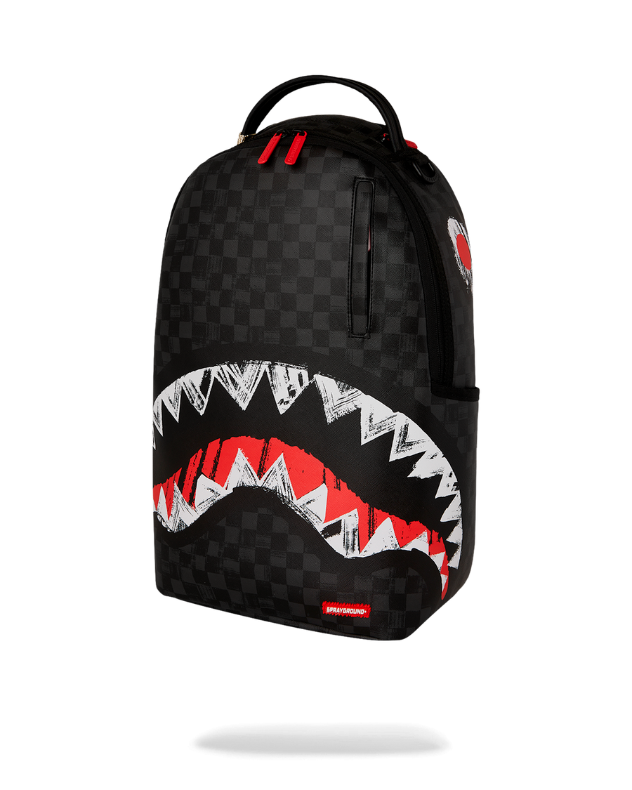 SCRIBBLE SHARK CHECK DLXSV BACKPACK