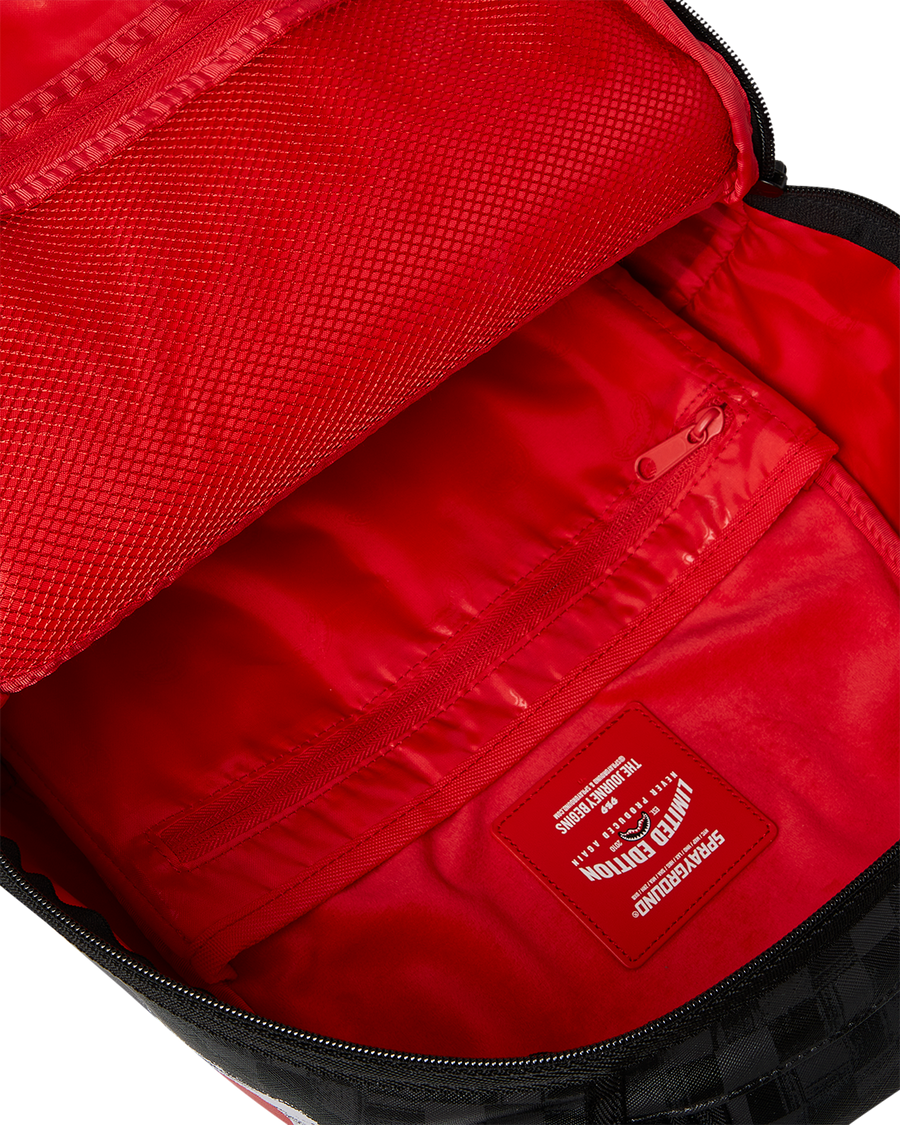 SCRIBBLE SHARK CHECK DLXSV BACKPACK