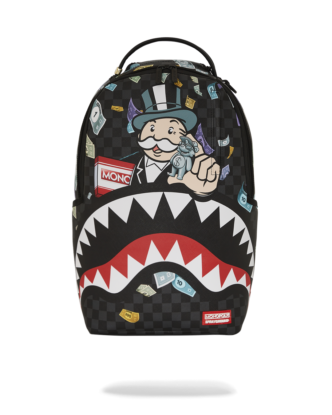 MONOPOLY X SPRAYGROUND CHARACTERS DLXSV BACKPACK