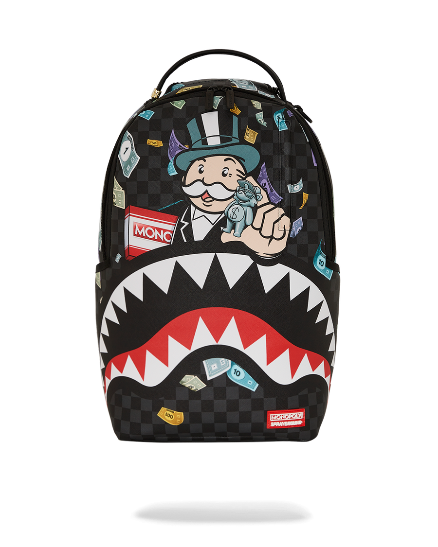 MONOPOLY X SPRAYGROUND CHARACTERS DLXSV BACKPACK
