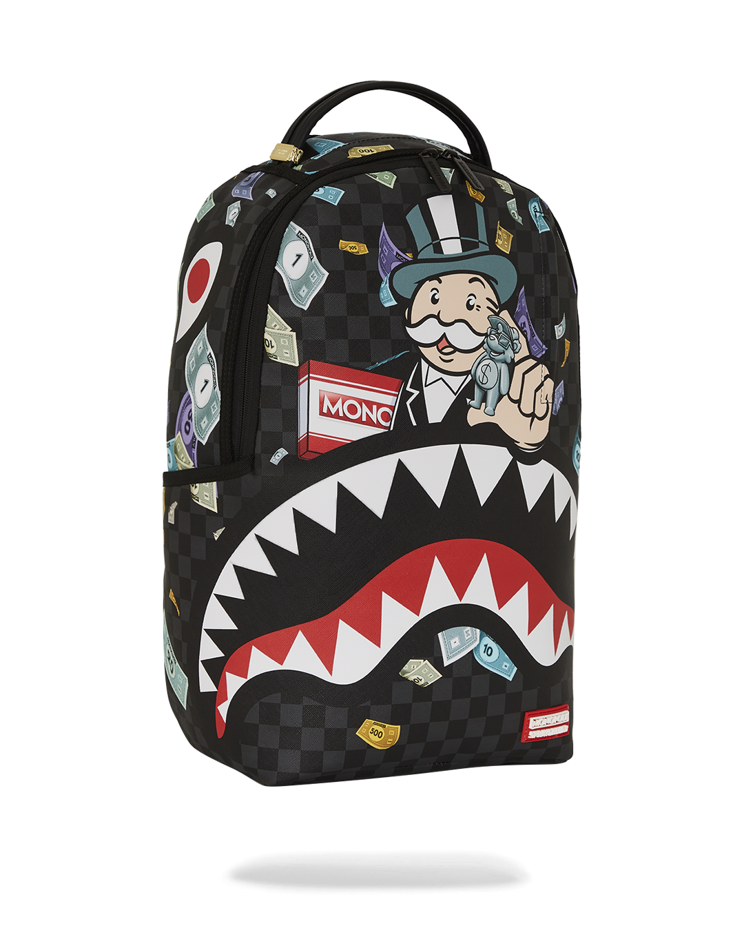 MONOPOLY X SPRAYGROUND CHARACTERS DLXSV BACKPACK