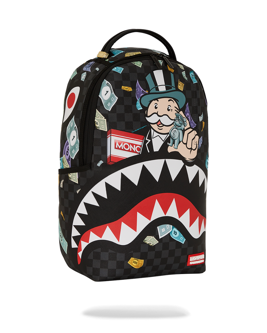 MONOPOLY X SPRAYGROUND CHARACTERS DLXSV BACKPACK