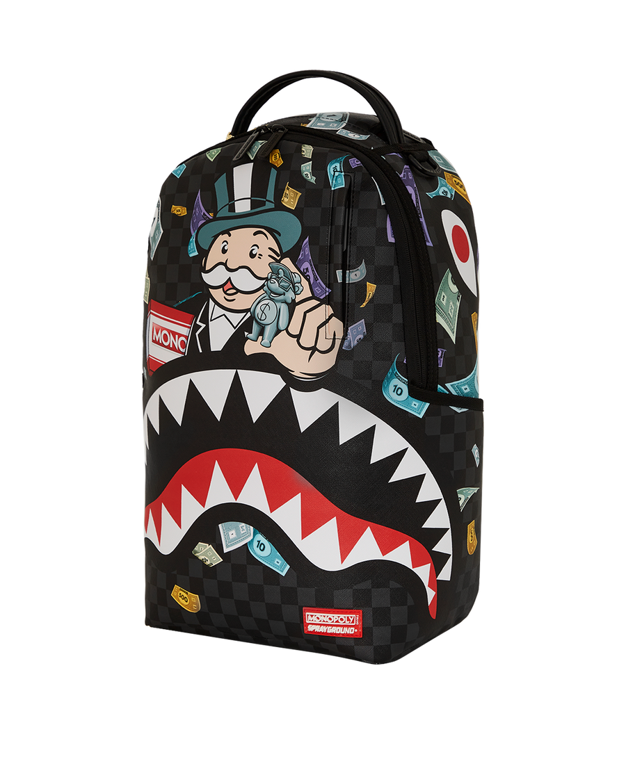 MONOPOLY X SPRAYGROUND CHARACTERS DLXSV BACKPACK
