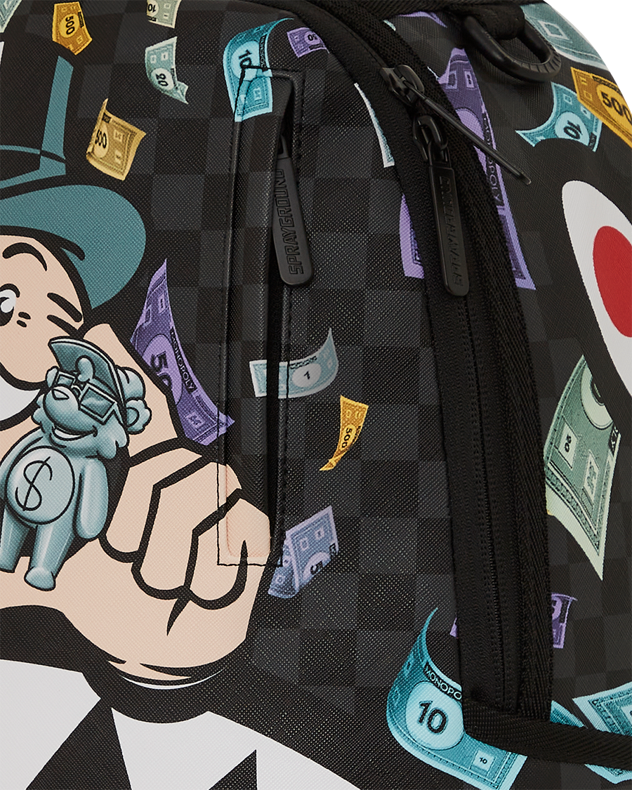 MONOPOLY X SPRAYGROUND CHARACTERS DLXSV BACKPACK