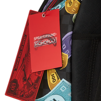 MONOPOLY X SPRAYGROUND CHARACTERS DLXSV BACKPACK