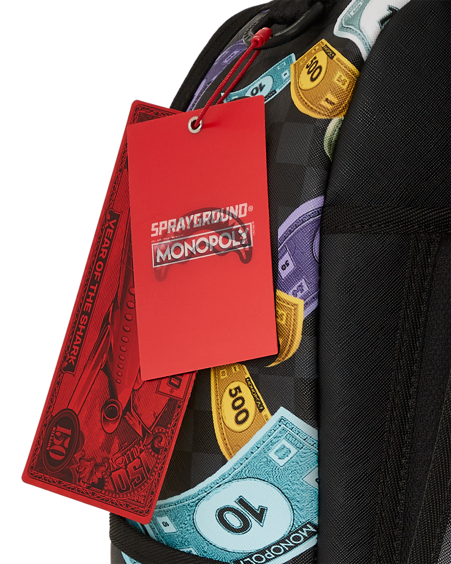 MONOPOLY X SPRAYGROUND CHARACTERS DLXSV BACKPACK
