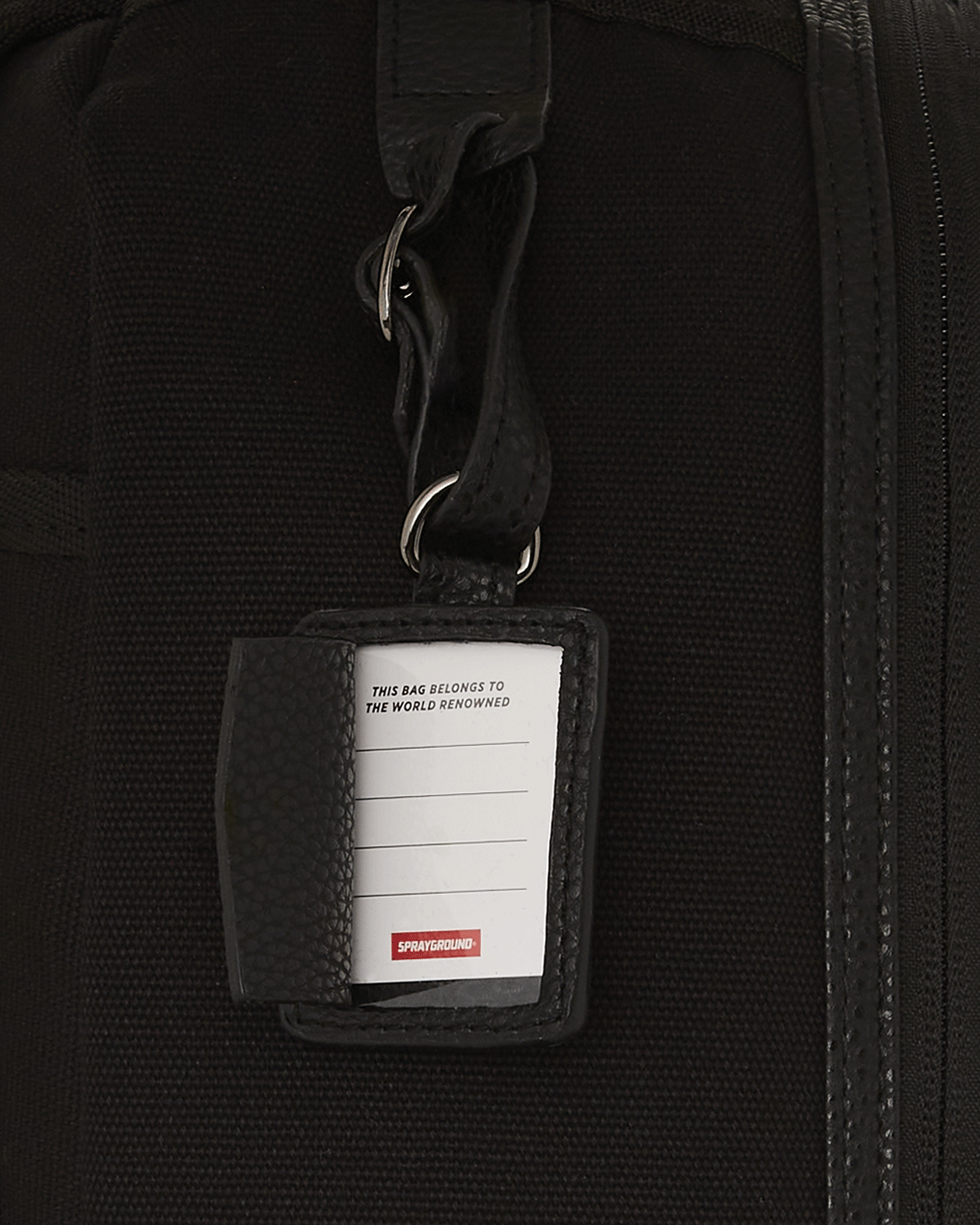SHARK POCKET CANVAS BACKPACK