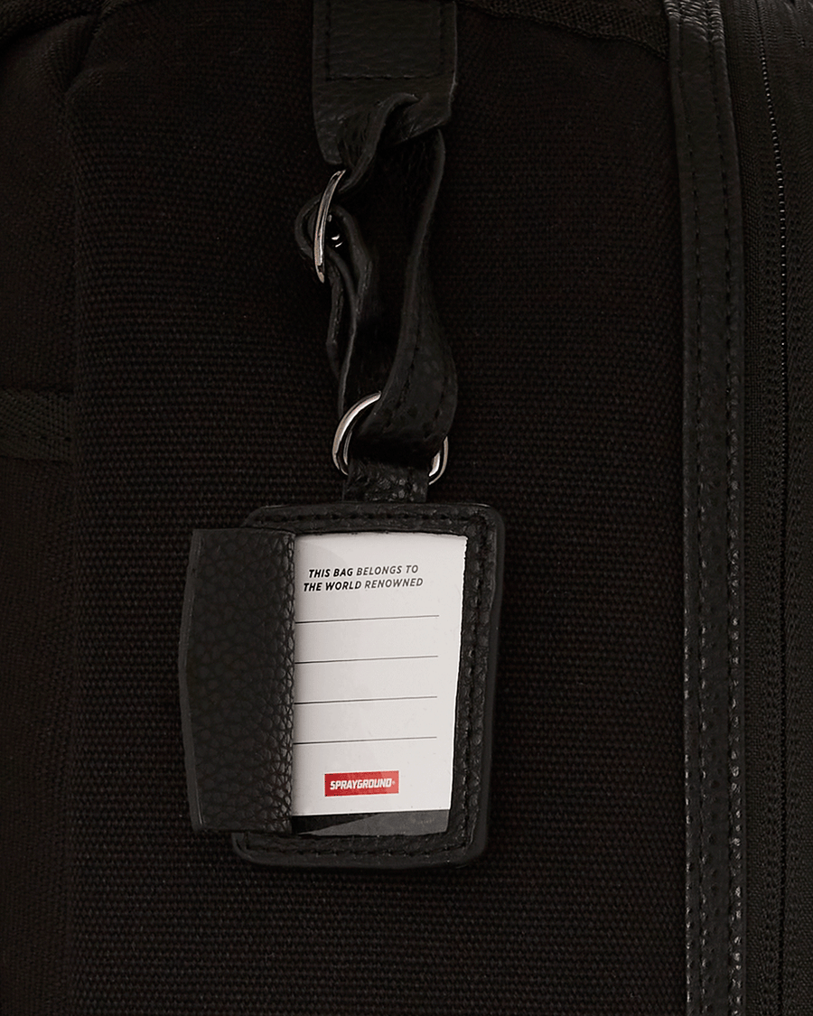 SHARK POCKET CANVAS BACKPACK