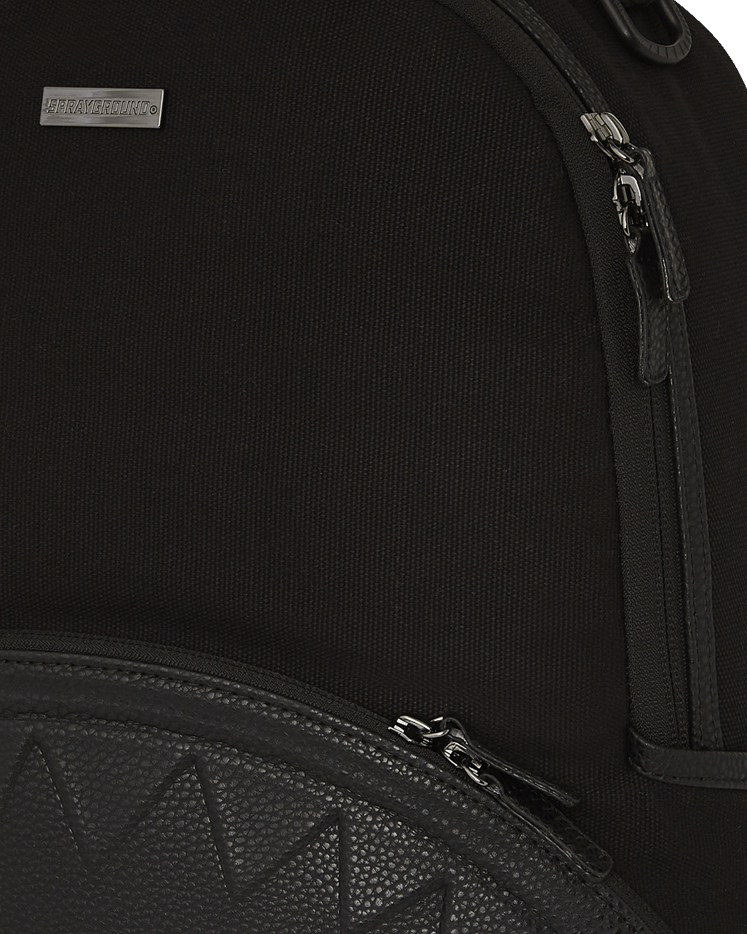 SHARK POCKET CANVAS BACKPACK