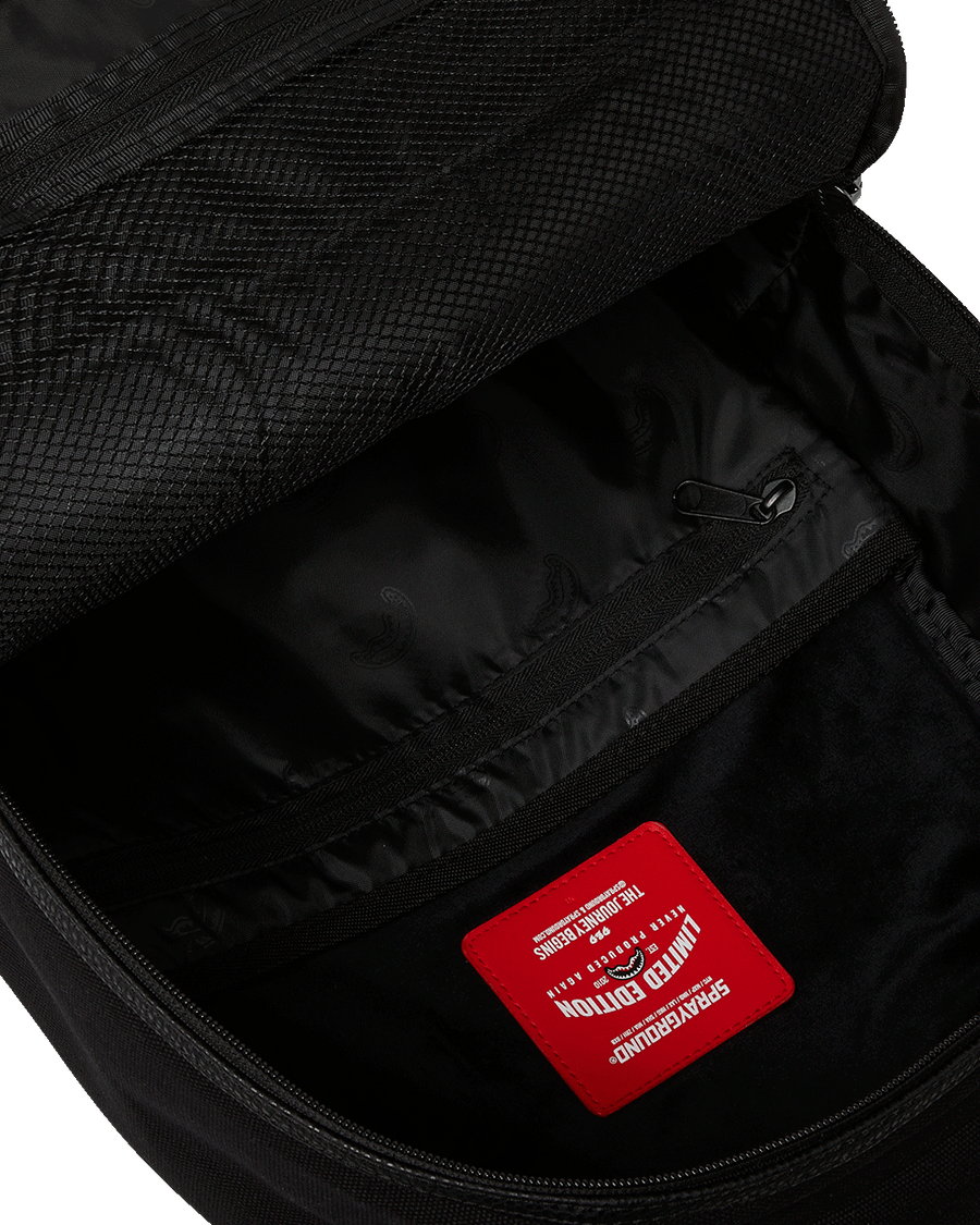 SHARK POCKET CANVAS BACKPACK