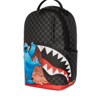 SESAME STREET COOKIE MONSTER SNEAKING A BITE DLXSV BACKPACK