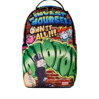 MONOPOLY MAN GRAFFITI DLXR BACKPACK