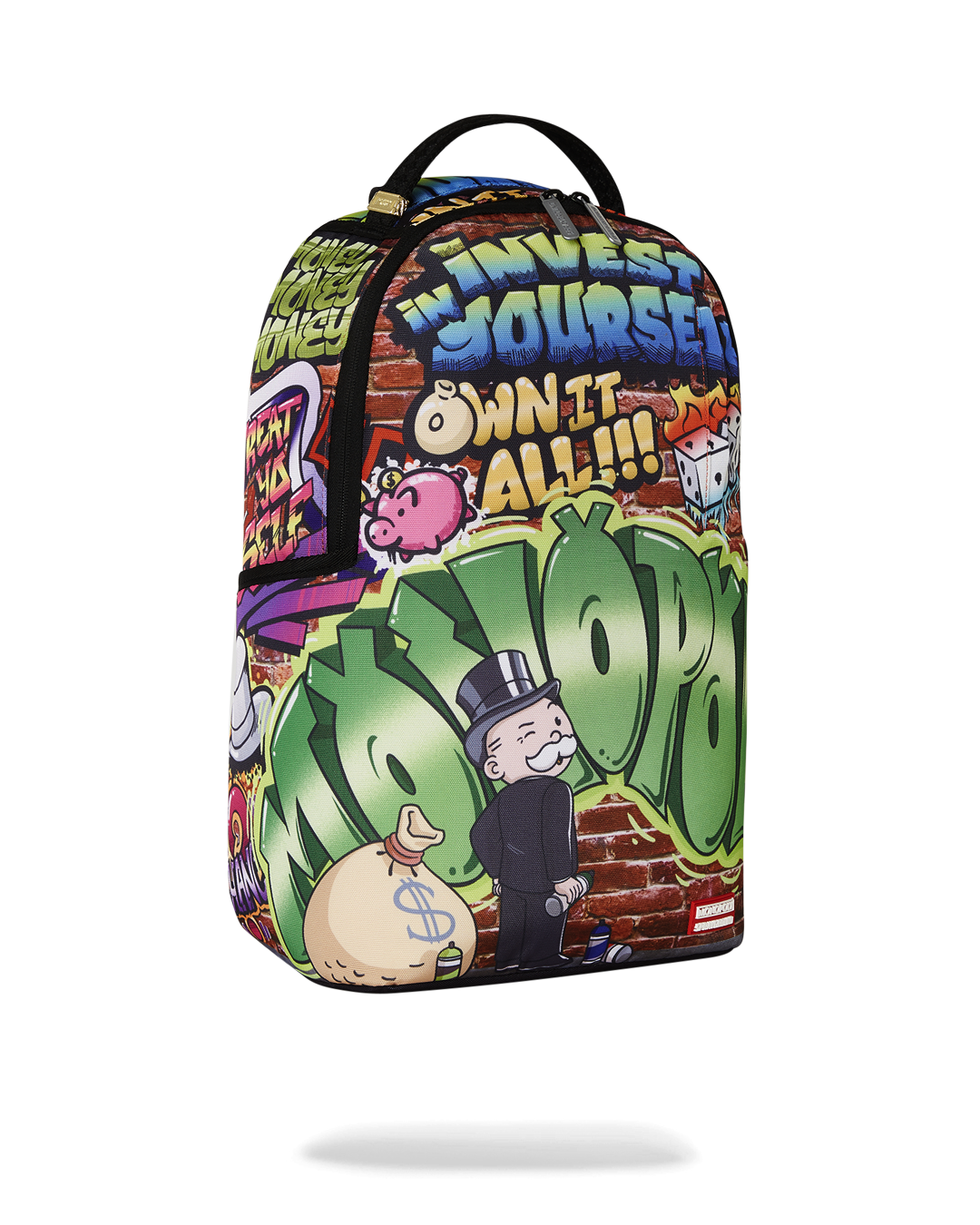 MONOPOLY MAN GRAFFITI DLXR BACKPACK