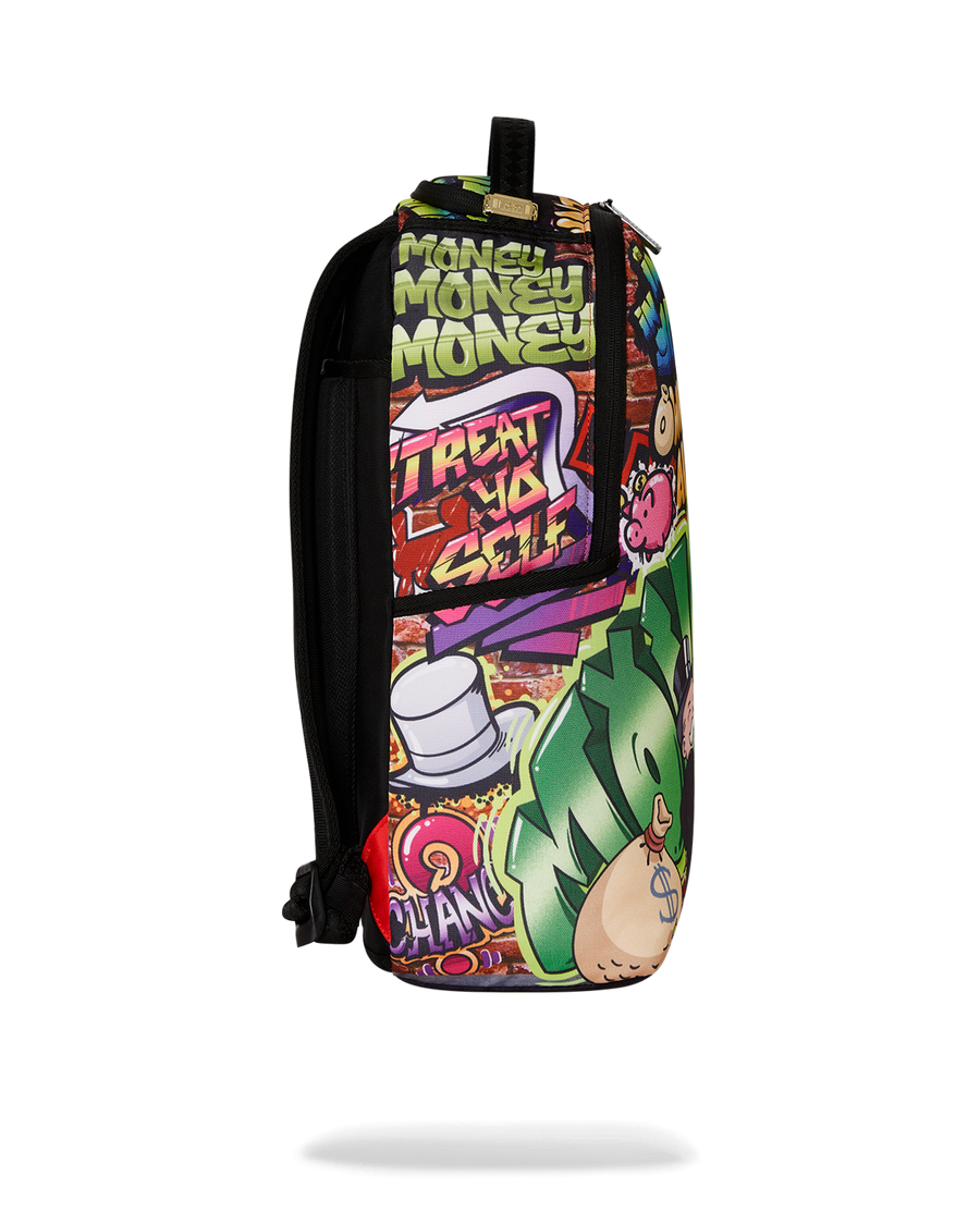 MONOPOLY MAN GRAFFITI DLXR BACKPACK