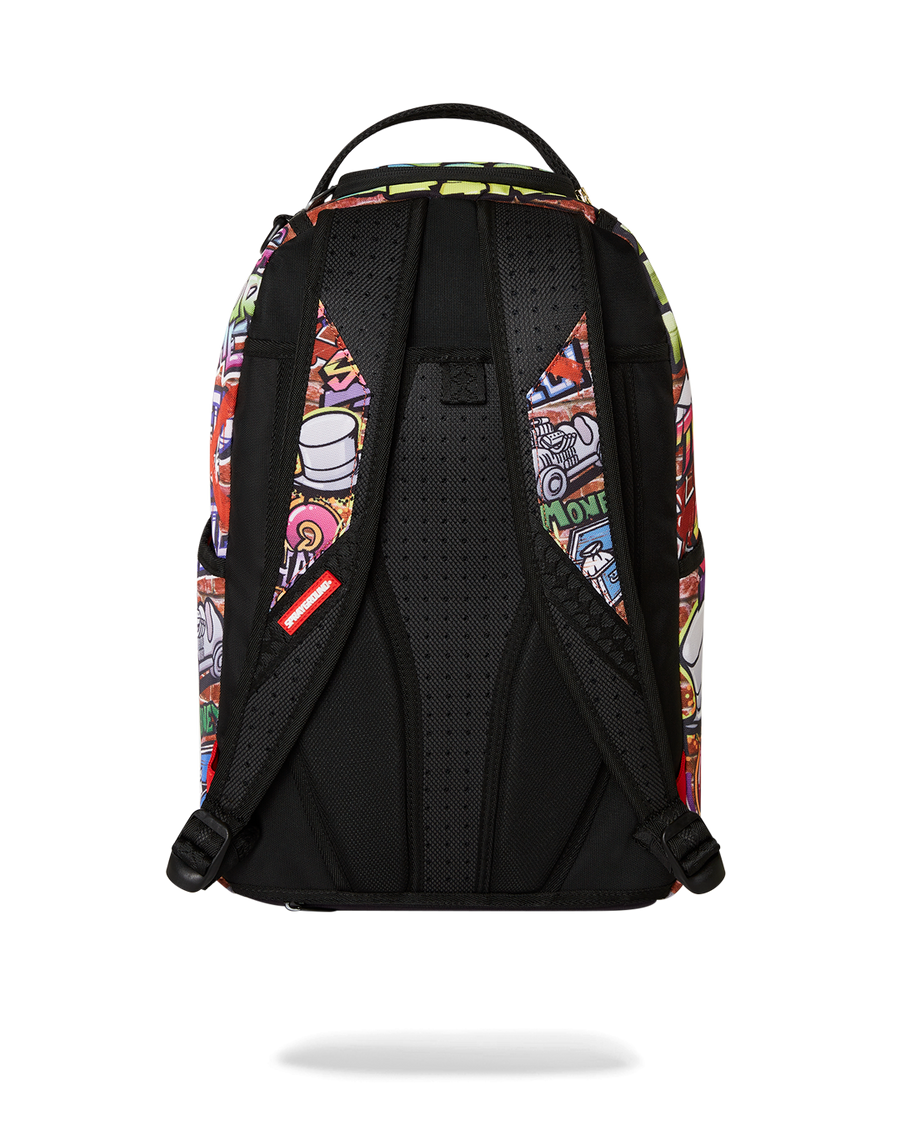MONOPOLY MAN GRAFFITI DLXR BACKPACK