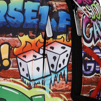 MONOPOLY MAN GRAFFITI DLXR BACKPACK
