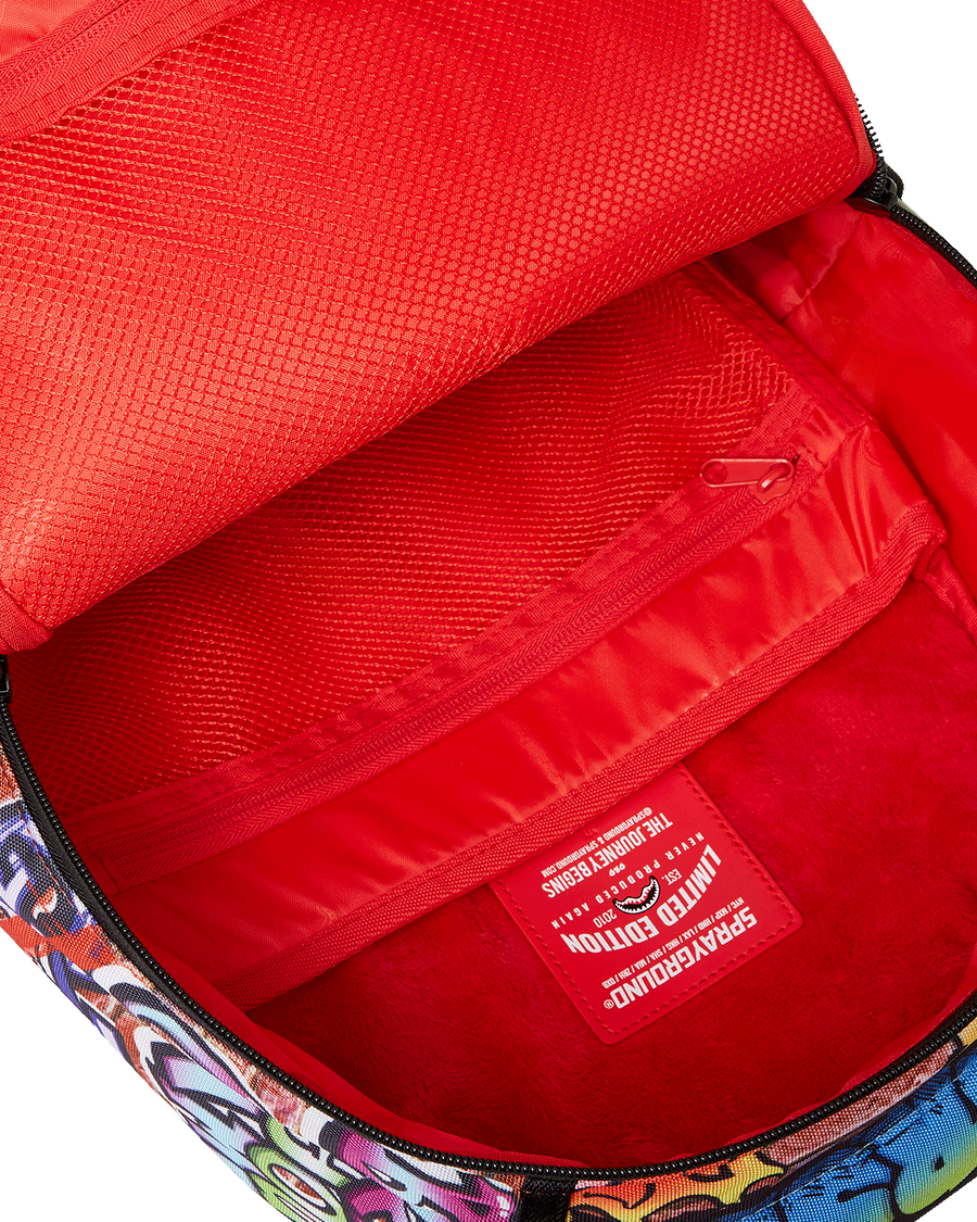 MONOPOLY MAN GRAFFITI DLXR BACKPACK