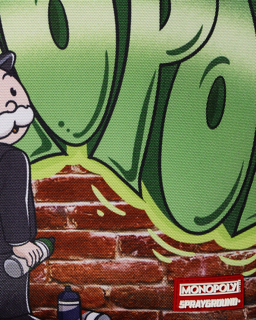 MONOPOLY MAN GRAFFITI DLXR BACKPACK