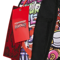 MONOPOLY MAN GRAFFITI DLXR BACKPACK