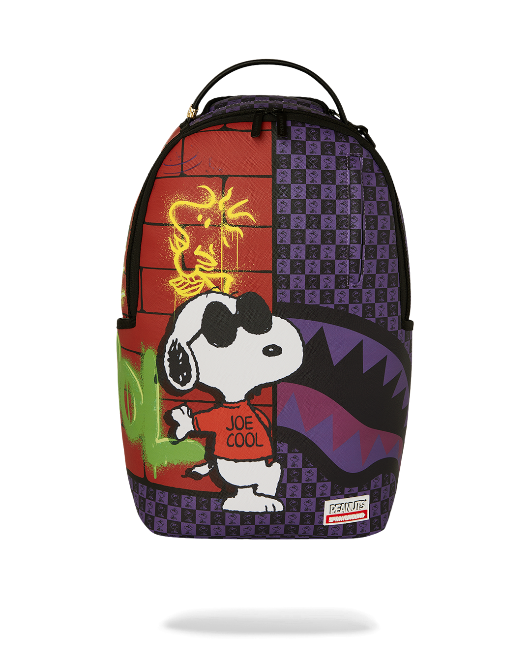 PEANUTS JOE COOL REVEAL CHECKER DLXSV BACKPACK